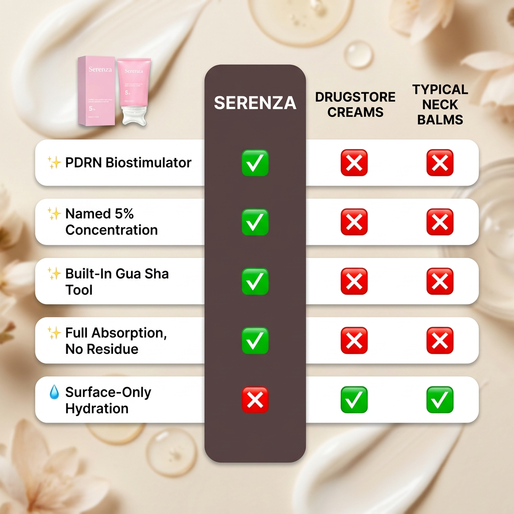 Serenza Korean PDRN Gua Sha Collagen Cream