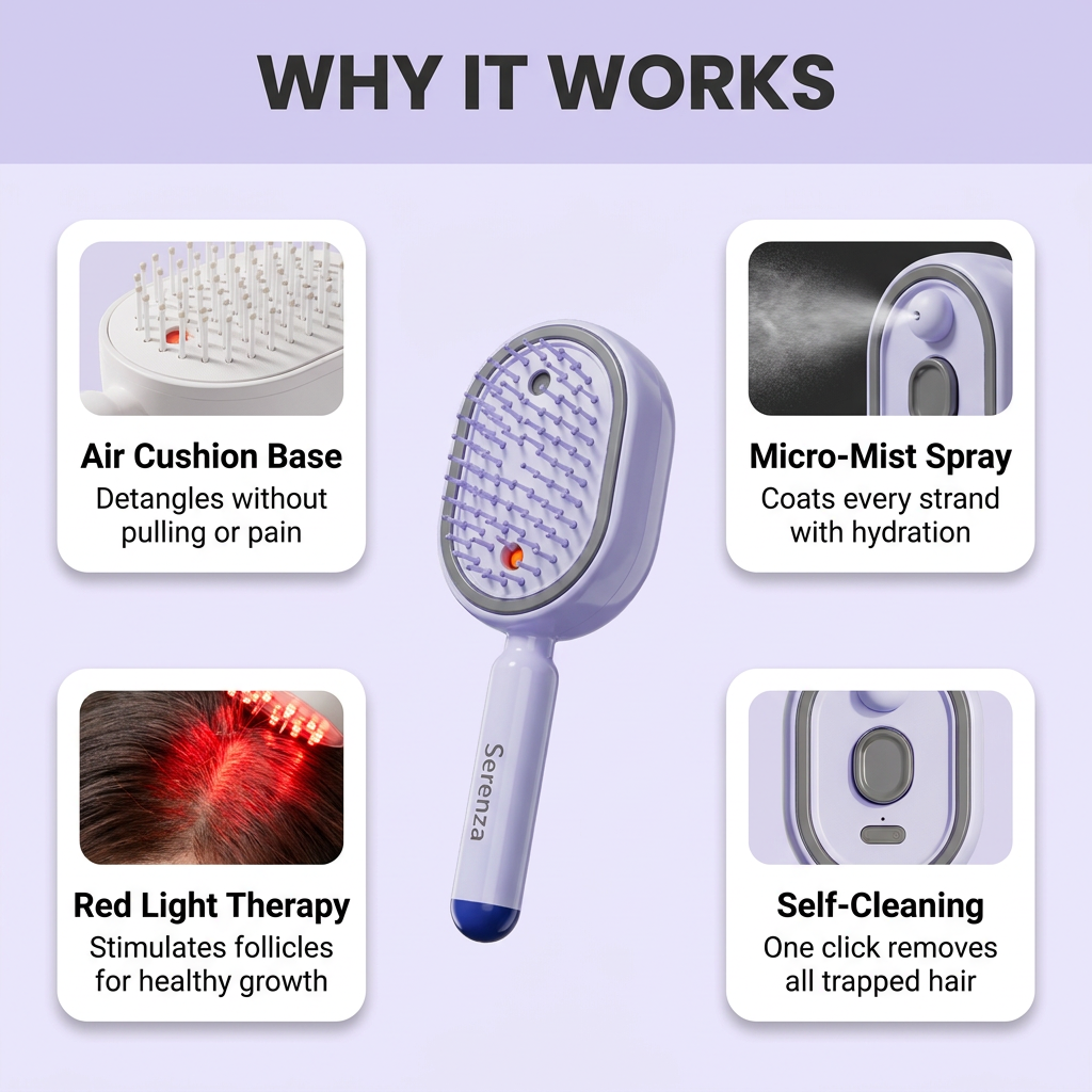 Serenza Glow Comb
