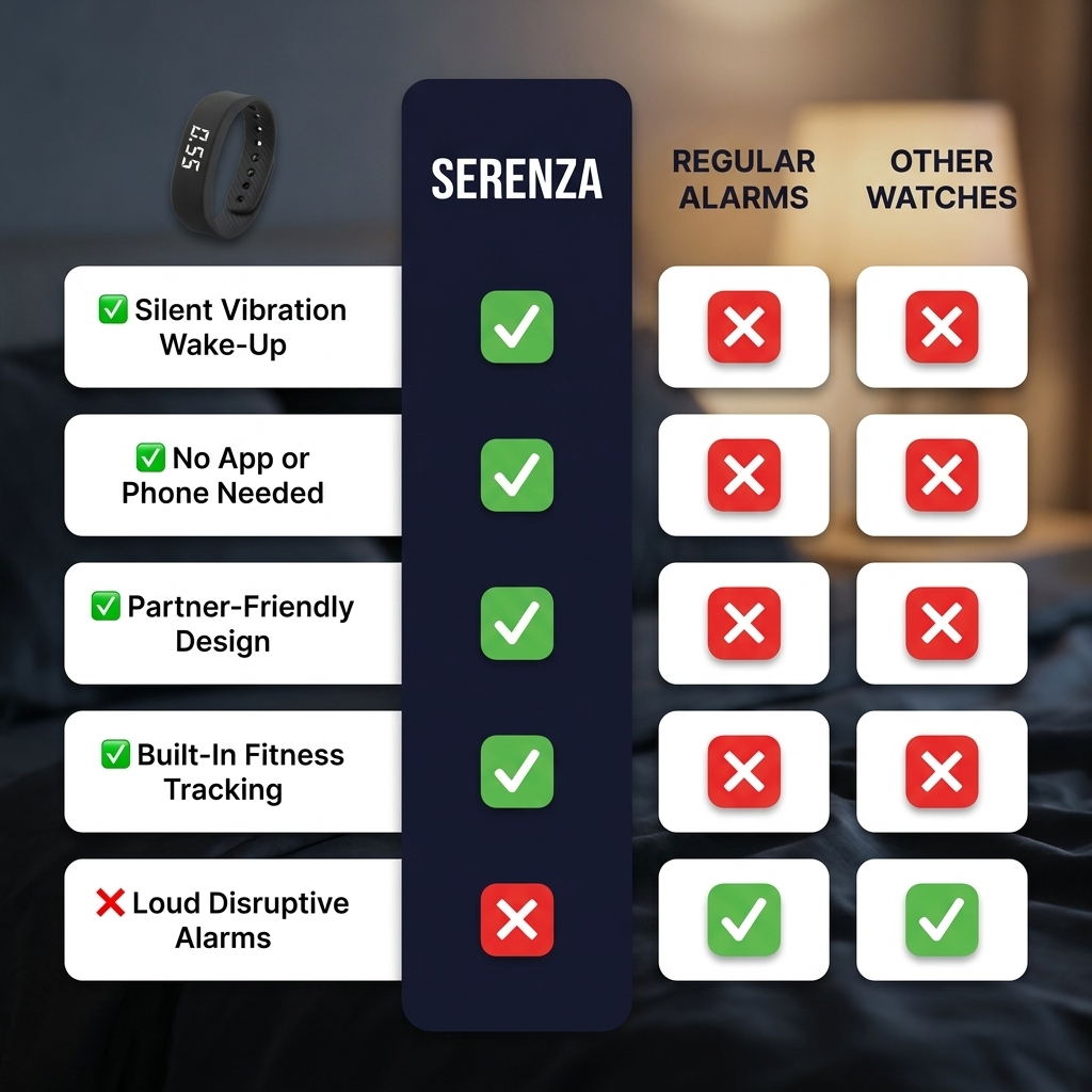 Serenza Sleep Wrist Watch