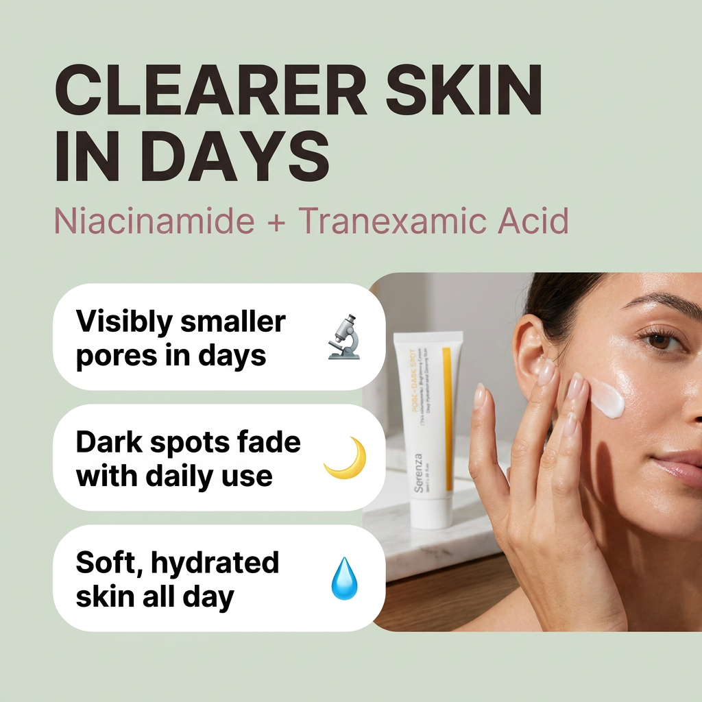 Serenza Pore+Dark Spot Brightening Cream