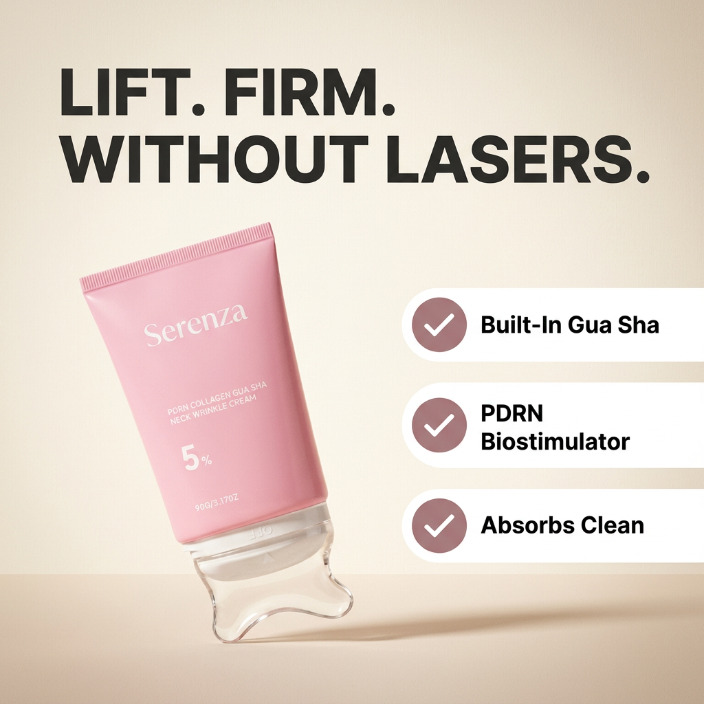 Serenza Korean PDRN Gua Sha Collagen Cream