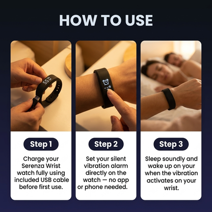 Serenza Sleep Wrist Watch