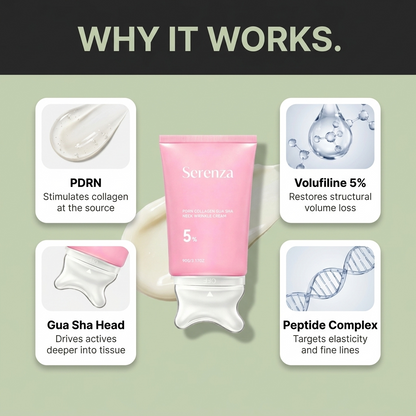 Serenza Korean PDRN Gua Sha Collagen Cream
